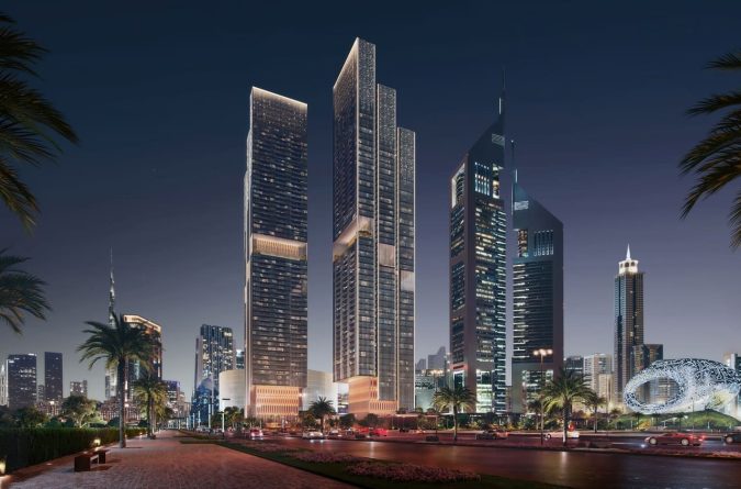 پروژه Jumeirah Residences Emirates Towers
