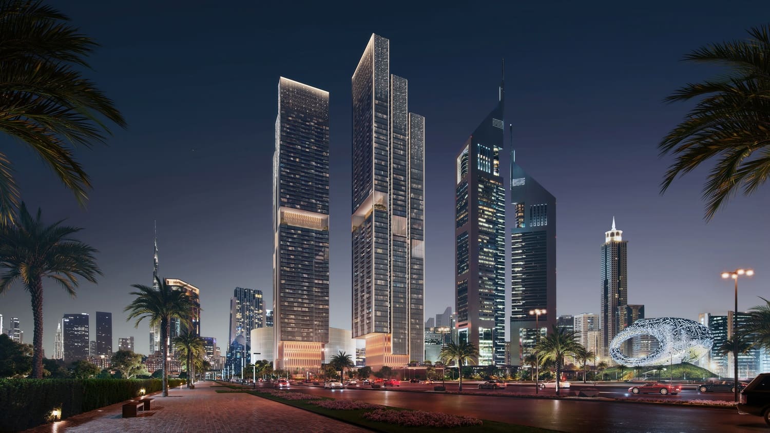 تصاویر پروژه The material palette of Jumeirah Residences Emirates