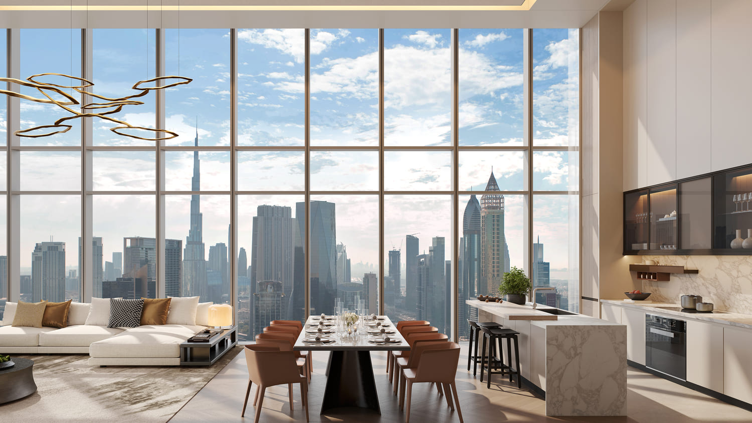 تصاویر پروژه The material palette of Jumeirah Residences Emirates