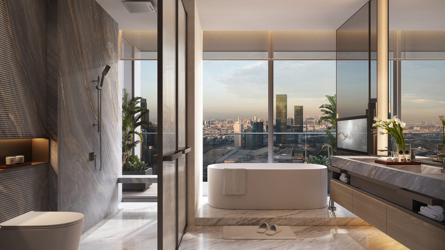 تصاویر پروژه The material palette of Jumeirah Residences Emirates