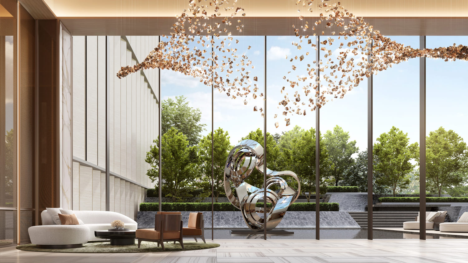تصاویر پروژه The material palette of Jumeirah Residences Emirates