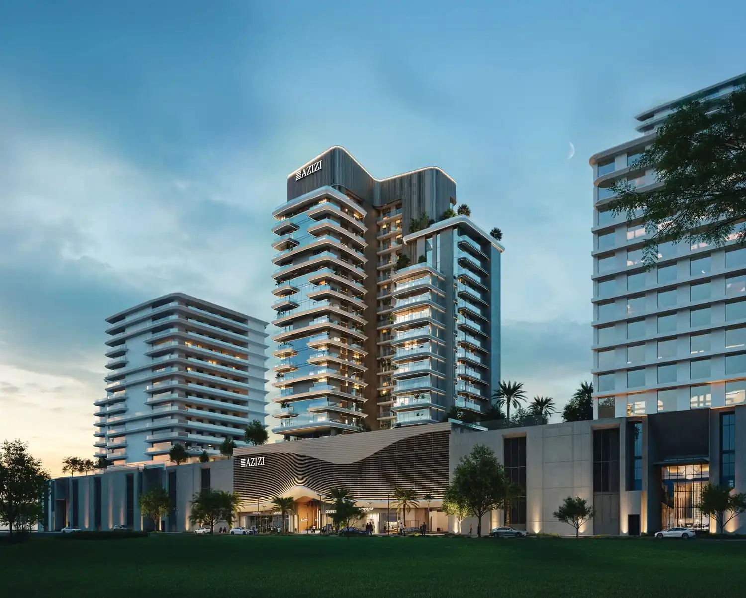 پروژه Azizi Leily دبی